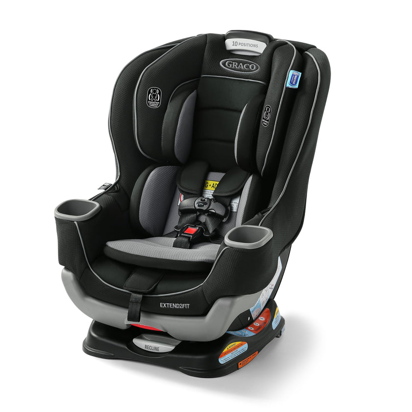 Graco Extend2Fit Convertible Car Seat, 2-in-1 Forward & Rear-Facing Baby Car Seat, 1.8-30 kg (4-65 lb), Titus 🍁 All In One Marketplace Canada