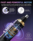 Nose Hair Trimmer 2026 Professional Nose Trimmer for Men and Women, Painless IPX7 Waterproof Eyebrow & Facial Hair Removal,USB Rechargeable with LED Display Dual-Edge Blades, Black 🍁 All In One Marketplace Canada