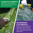 Nikwax Tent & Gear, Tent & Gear Duo-Pack, 500ml, SolarWash & SolarProof, Cleaning & Waterproofing Spray, Cleaner, Restores DWR Water Repellency on Outdoor Fabric, Rain Fly, Backpacks 🍁 All In One Marketplace Canada