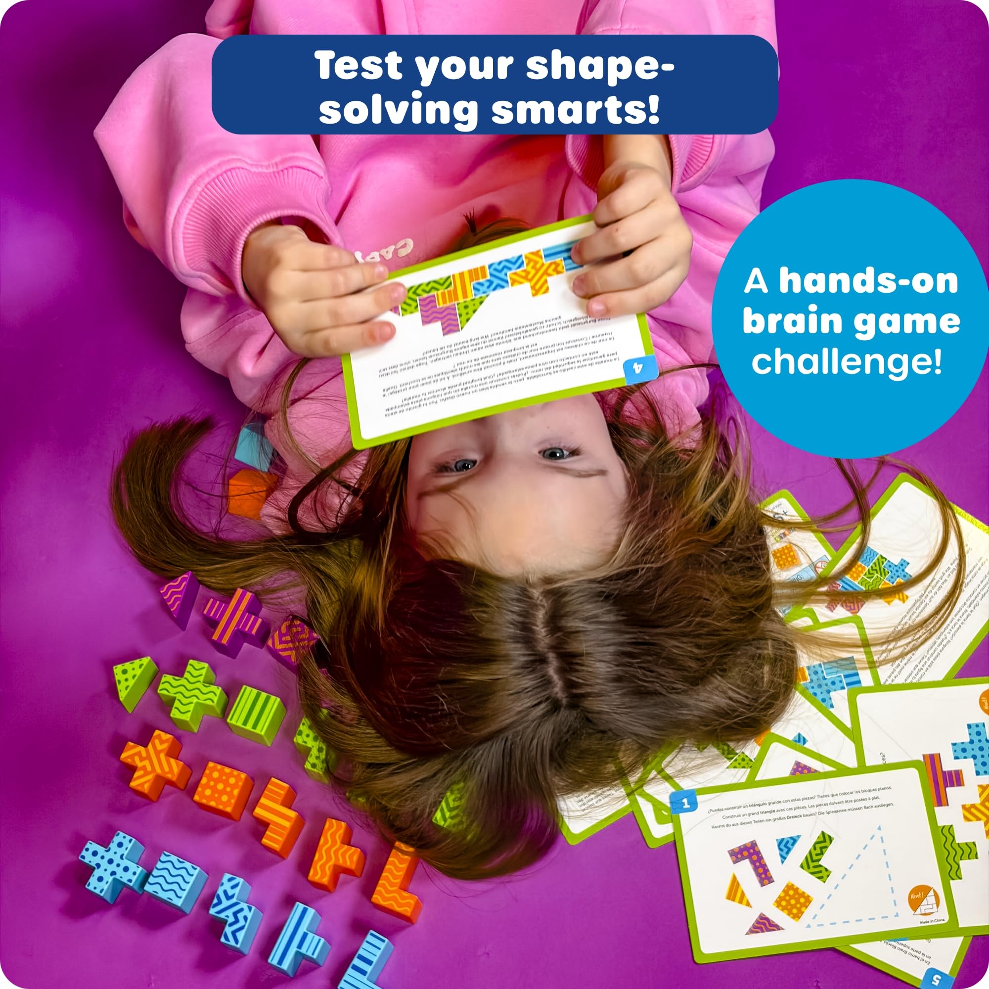 Learning Resources STEM Explorers Brainometry - 3D Puzzle, Brain Games, Brainteaser, Building Logic Toys, Gifts for Boys and Girls, Fine Motor Skills, Pattern Blocks, Math Manipulatives 🍁 All In One Marketplace Canada