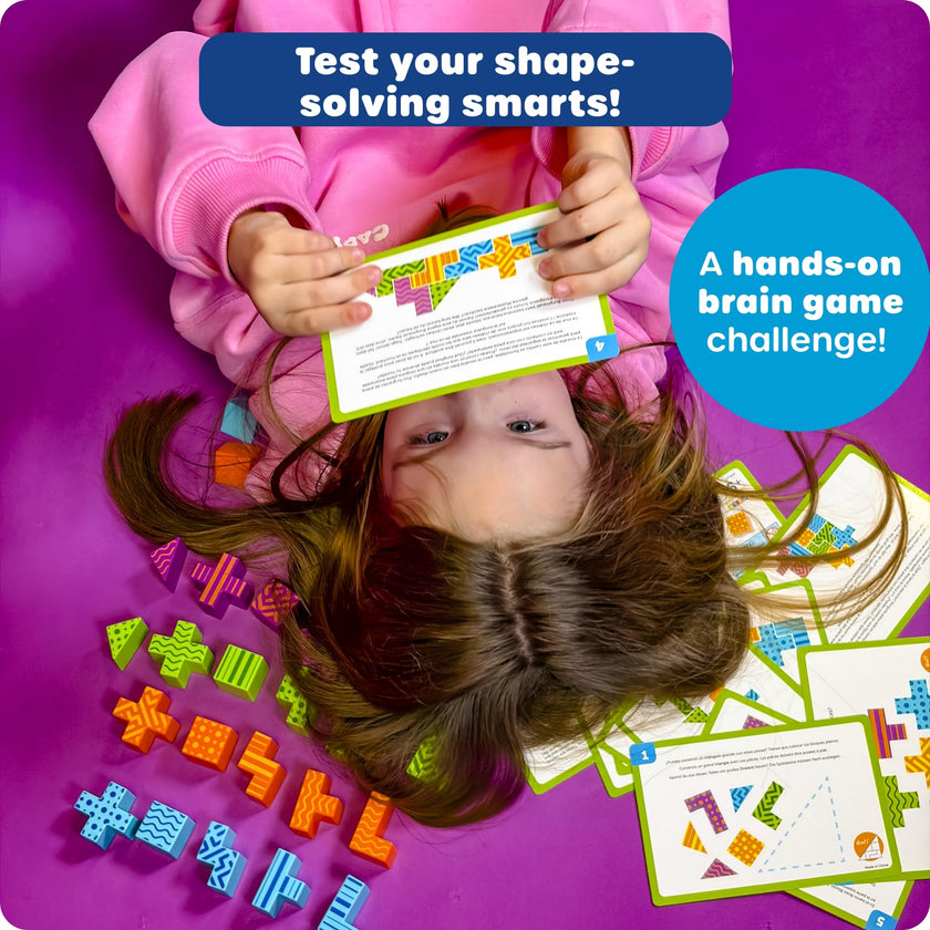 Learning Resources STEM Explorers Brainometry - 3D Puzzle, Brain Games, Brainteaser, Building Logic Toys, Gifts for Boys and Girls, Fine Motor Skills, Pattern Blocks, Math Manipulatives 🍁 All In One Marketplace Canada
