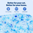 PetSafe ScoopFree Premium Blue Crystal Litter, Superior Odor Control - Low Tracking for Less Mess - Lasts Up to 1 Month (2 Pack of 4.3 Lb Bag) 🍁 All In One Marketplace Canada