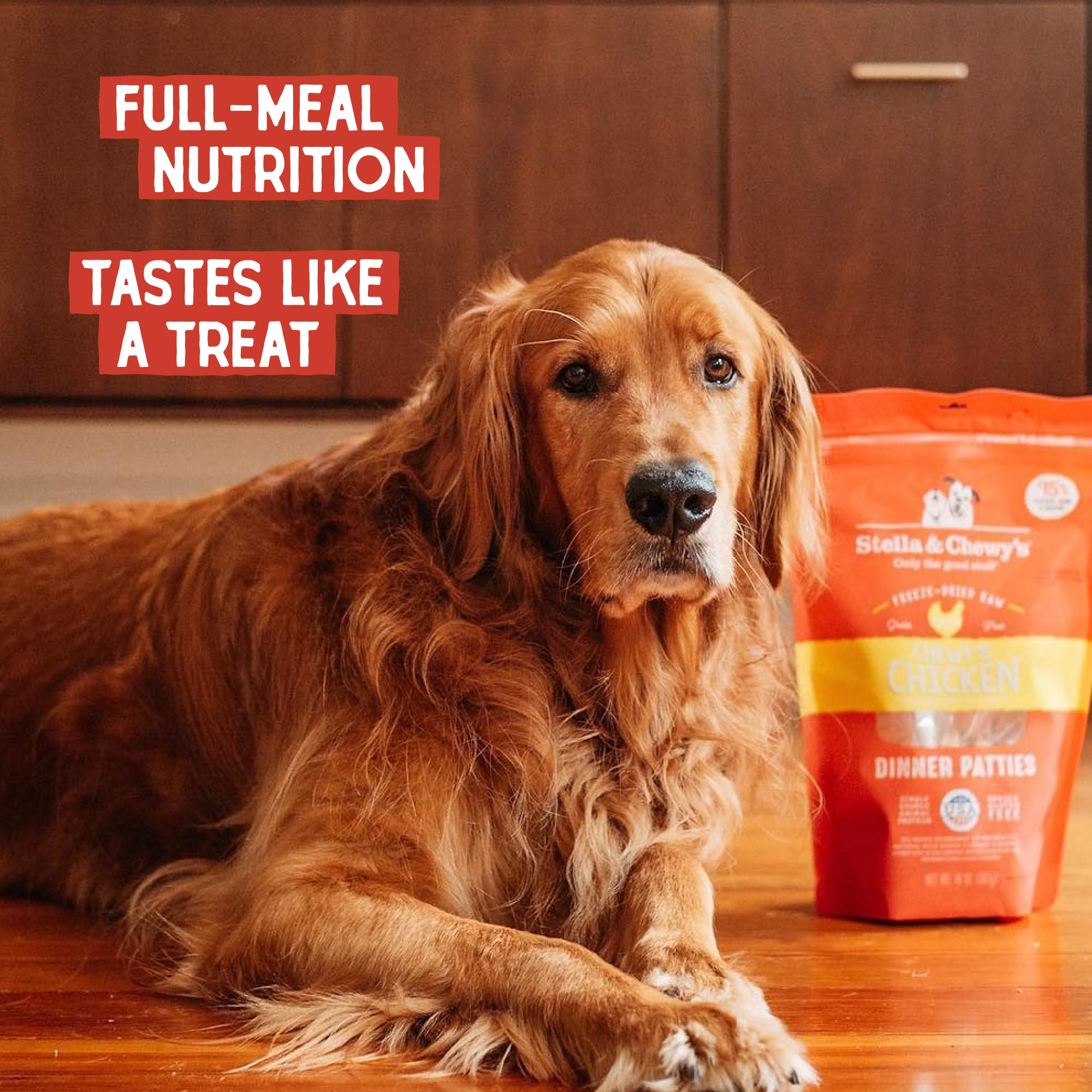 Stella & Chewy’s Freeze Dried Raw Dinner Patties – Grain Free Dog Food, Protein Rich Chewy’s Chicken Recipe – 708g Bag 🍁 All In One Marketplace Canada