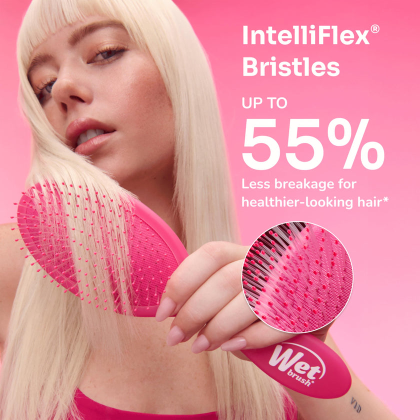 Wet Brush Original Detangler Hair Brush, Pink and Purple - 2 Piece Bundle 🍁 All In One Marketplace Canada