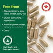 Organika Antiparasitic Capsules with Wormwood & Black Walnut Hull | Herbal Cleanse for Intestinal & Digestive Health | 7-Day Protocol | Traditional Botanical Formula | 56vcaps 🍁 All In One Marketplace Canada