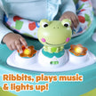 Bright Starts Bounce Bounce Baby 2-in-1 Activity Center Jumper & Table - Playful Pond (Green), 6 Months+ 🍁 All In One Marketplace Canada