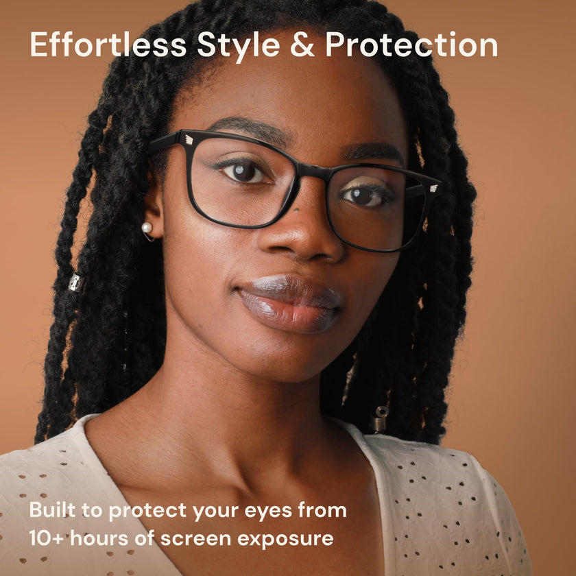 Gaoye Blue Light Blocking Glasses, Fashion Square Fake Nerd Eyewear Anti UV Ray Computer Gaming Eyeglasses Women/Men 🍁 All In One Marketplace Canada