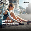 ROXUN 2 Pairs Arm Sleeves, Cooling UV Sun Protection Sports Compression for Men/Women 2 Black 🍁 All In One Marketplace Canada