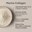 Sports Research® Marine Collagen Peptides Powder - Sourced from Wild-Caught Fish, Pescatarian Friendly, Keto Certified & Non-GMO Verified - Easy to Mix in Water or Juice! (34 Servings) 🍁 All In One Marketplace Canada