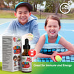 GNA Naturals Kids Vitamin B12 with Folate Supplement, 60ml - VitaminB12 Methylcobalamin 1000 mcg - Liquid Drops for Kids - Cherry Flavour- Methyl B12 Folate Supplement - Vitamin-B12-Complex – Vegan – For energy, metabolism and supports memory– Made in Can