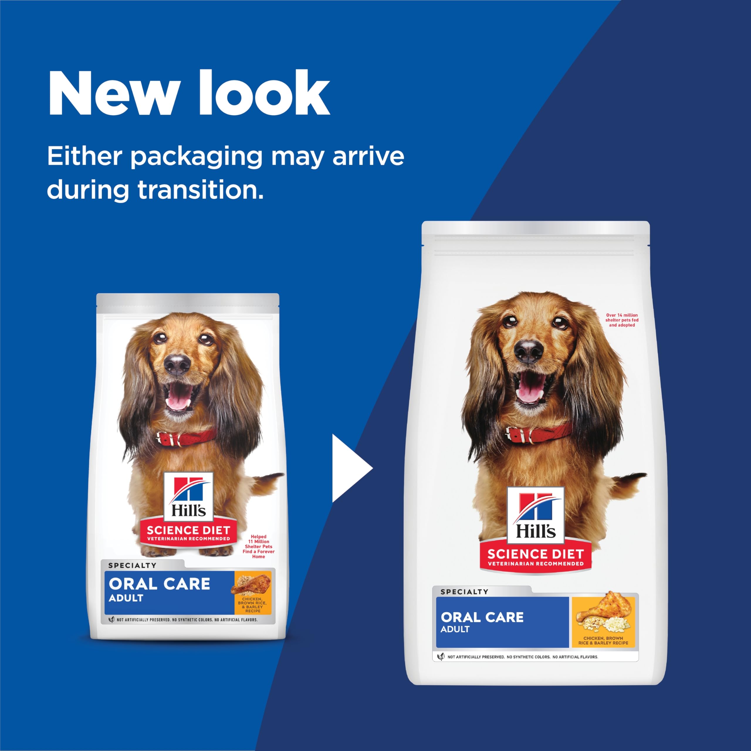 Hill's Science Diet Adult Oral Care Chicken, Rice & Barley Recipe Dry Dog Food 12.9 kg Bag 🍁 All In One Marketplace Canada