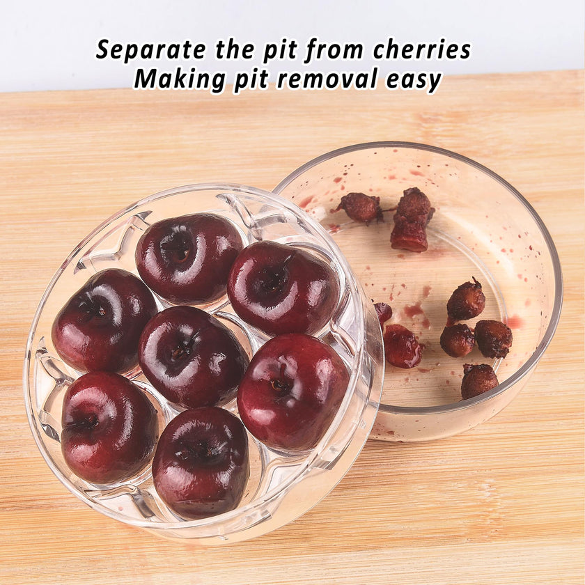 Cherry Pitter - Makmzoon Multi Cherries Corer Stainless Steel Pitter Tool Making Cherry Jam - 7 Cherries 🍁 All In One Marketplace Canada