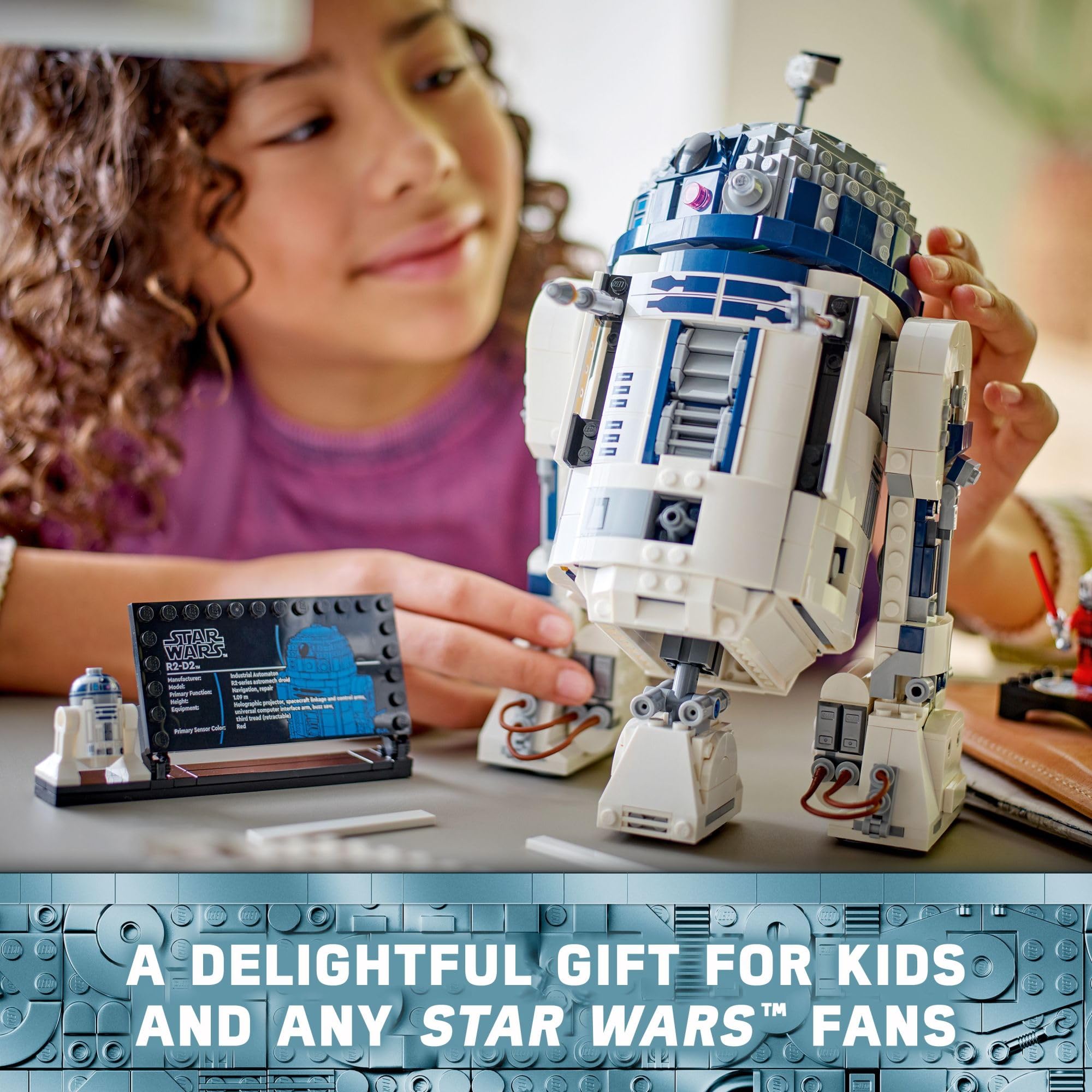 LEGO Star Wars R2-D2 Building Toy Set - Play or Display Star Wars Toy for Boys & Girls, Ages 10+ - Gift Ideas for Kids & Fans - Includes 25th Anniversary Darth Malak Minifigure - 75379 🍁 All In One Marketplace Canada