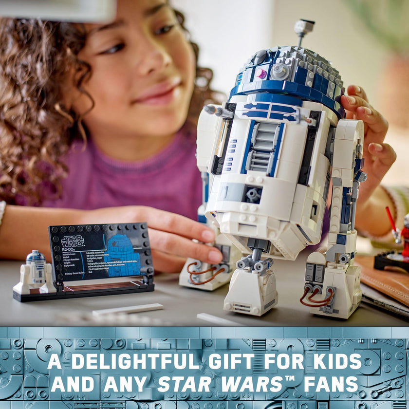 LEGO Star Wars R2-D2 Building Toy Set - Play or Display Star Wars Toy for Boys & Girls, Ages 10+ - Gift Ideas for Kids & Fans - Includes 25th Anniversary Darth Malak Minifigure - 75379 🍁 All In One Marketplace Canada