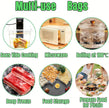 YILUFA1688 Vacuum Sealer Bags 300 Count, Pre-Cut Mixed Sizes (8