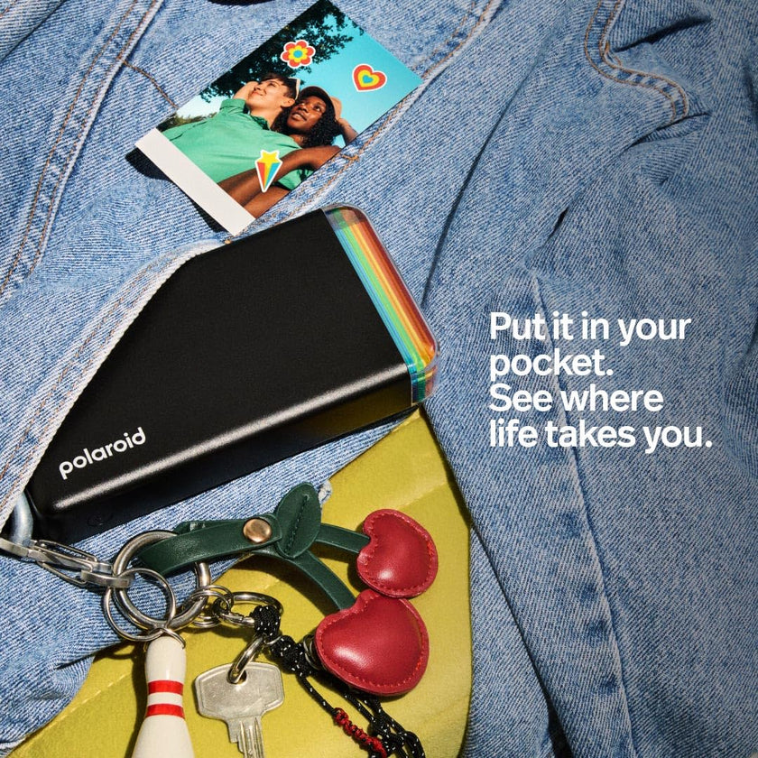 Polaroid Hi-Print - 2nd Generation Bluetooth Connected 2x3 Pocket Photo Dye-Sub Printer - White Printer Only (9128) 🍁 All In One Marketplace Canada