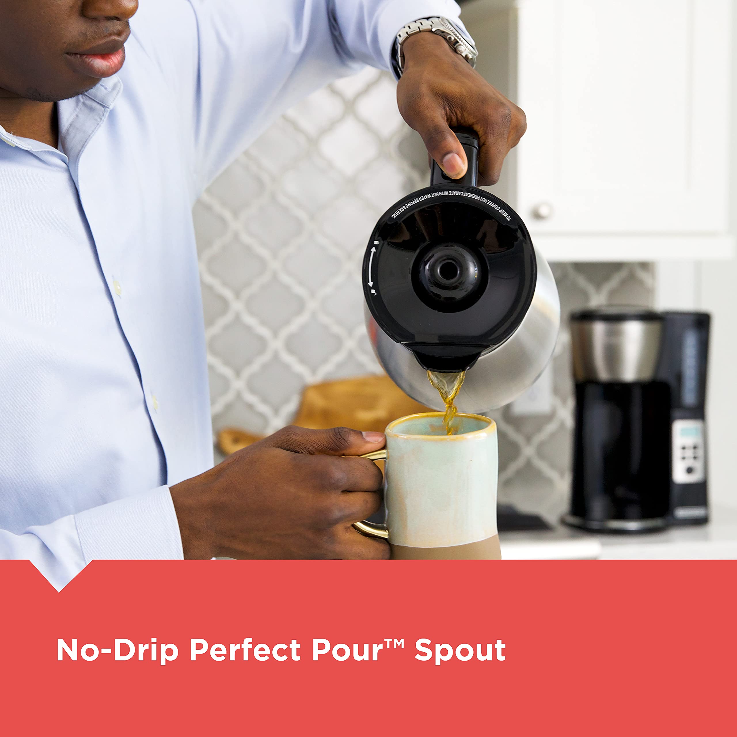 BLACK+DECKER CaféCraft 12-Cup Programmable Coffee Maker, Thermal Carafe 🍁 All In One Marketplace Canada