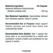 THORNE - Berberine-HP - Botanical Compound To Support Metabolism - 60 Capsules - 30 Servings 🍁 All In One Marketplace Canada