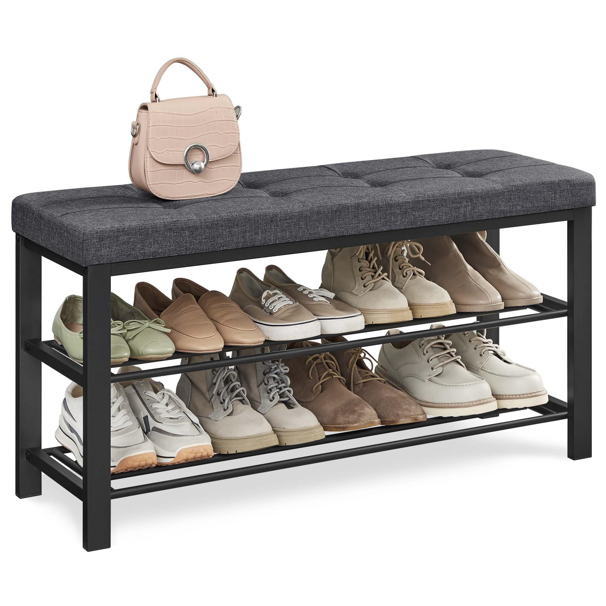 SONGMICS Shoe Storage Bench, Entryway Bench with Cushion 🍁 All In One Marketplace Canada