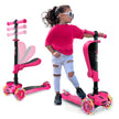 Hurtle - 3 Wheel Foldable Kick Scooter for Kids & Toddlers (Pink CA) 🍁 All In One Marketplace Canada
