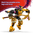 LEGO NINJAGO Arin’s Spinjitzu Battle Mech Building Toy - Ninja Building Set for Kids, Ages 7+ - with Arin, Baby Ryu, & Villain Minifigures - Gift Idea for Boys, Girls, & Dragons Rising Fans - 71839 🍁 All In One Marketplace Canada