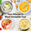 Braun MQ5000 Vario Hand Blender Stick – 21-Speed Immersion Blender Handheld with Turbo Boost, Stainless Steel Blades, SplashControl, EasyClick System, 400W, Mixer for Soups & Smoothies 🍁 All In One Marketplace Canada