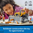 LEGO City Yellow Bulldozer Construction Site Building Toy for Kids, Ages 8+ - Pretend Play Set & Construction-Themed Building Blocks W/Toy Bulldozer Idea for Boys & Girls - 60466 🍁 All In One Marketplace Canada