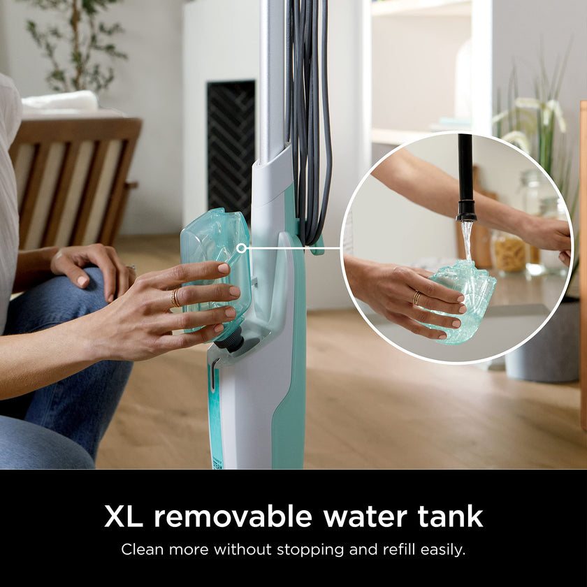 Shark S1000C Steam Mop, White/Seafoam Blue (Canadian Version), 12.68 fl oz 🍁 All In One Marketplace Canada