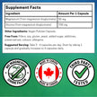 PrizMAG Pure Magnesium Bisglycinate, Magnesium Glycinate, 380mg of Mag Per Serving | Supports Muscle & Bone Health - Gentle on Digestion & High Absorption | Made in Canada - 120 Capsules 🍁 All In One Marketplace Canada