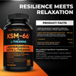 Nutratology® Ashwagandha KSM-66 7200MG + L-Theanine 100MG - Made In Canada | Stress Relief Supplements - Relaxation & Mood Support - Formulated With Bioperine For Enhanced Absorption - 60 Capsules 🍁 All In One Marketplace Canada