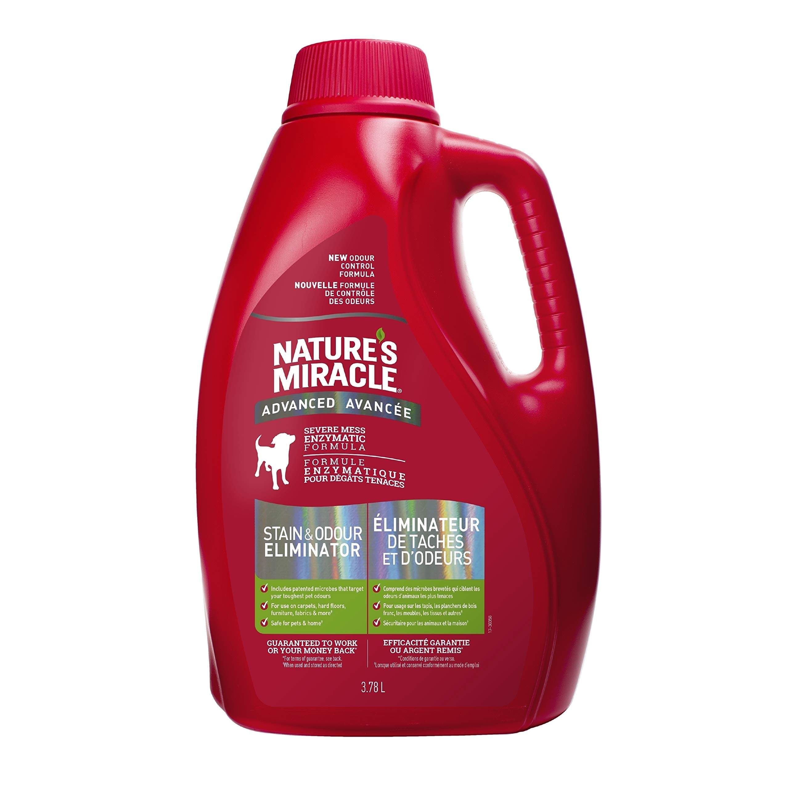 Nature's Miracle Advanced Stain & Odor Remover - 128Oz Pour 🍁 All In One Marketplace Canada