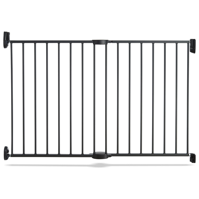 Munchkin Push to Close Baby Gate, Hardware Mounted Safety Gate for Stairs, Hallways and Doors, Extends 28.5 inch to 45 inch Wide, Metal, Dark Grey 🍁 All In One Marketplace Canada