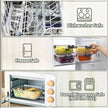 [10-Pack] MCIRCO Glass Meal Prep Containers With Lids, Food Storage With Snap Locking Lids, Airtight Lunch Boxes, Microwave, Oven, Freezer and Dishwasher Safe 🍁 All In One Marketplace Canada