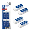 STAEDTLER Mars Plastic Vinyl Erasers, 4 Pack, White, Latex-Free 🍁 All In One Marketplace Canada