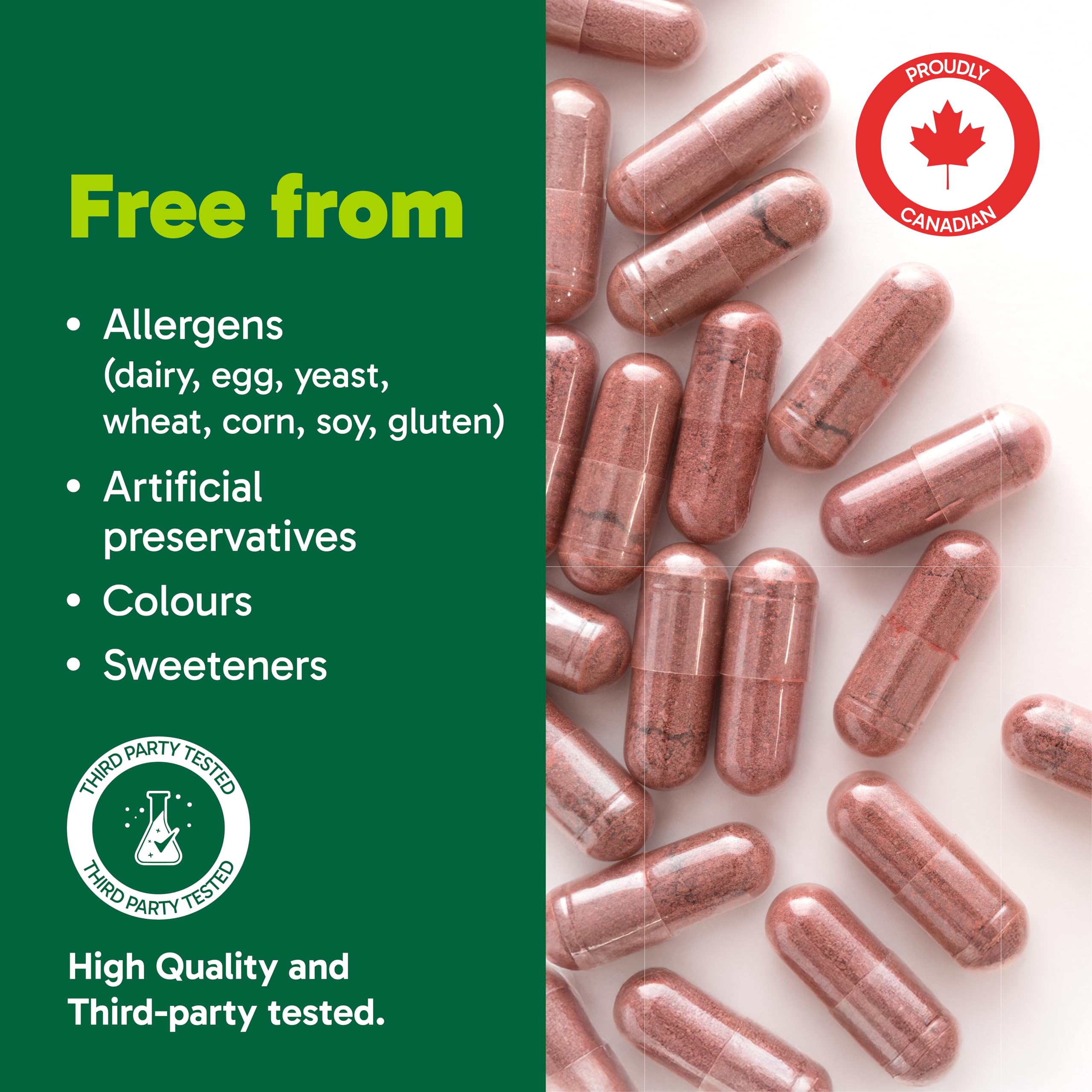 Organika Beetroot Organic- 1400mg High Potency Antioxidant, Blood-Pressure Support, Nitrous Oxide + Exercise Performance- 120vcaps 🍁 All In One Marketplace Canada