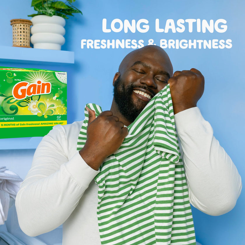 Gain Powder Laundry Detergent, Original Scent, 133 Loads, 3.4 KG 🍁 All In One Marketplace Canada