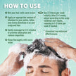 Folliculitis Shampoo Seborrheic Dermatitis Psoriasis Shampoo: Scalp Dandruff, Dry Scalp & Flake Control — Sulfate-Free, Nourishing with Salicylic Acid, Piroctone Olamine, Rice Water, Rosemary Oil 260ml 🍁 All In One Marketplace Canada