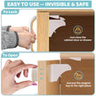 4our Kiddies 12 Pack Child Safety Magnetic Cabinet Locks with 2 Keys, No Drill Baby Proofing Drawer Locks for Baby Safety, Invisible Adhesive Magnetic Cupboard Locks for Kitchen Cabinet and Drawers 🍁 All In One Marketplace Canada