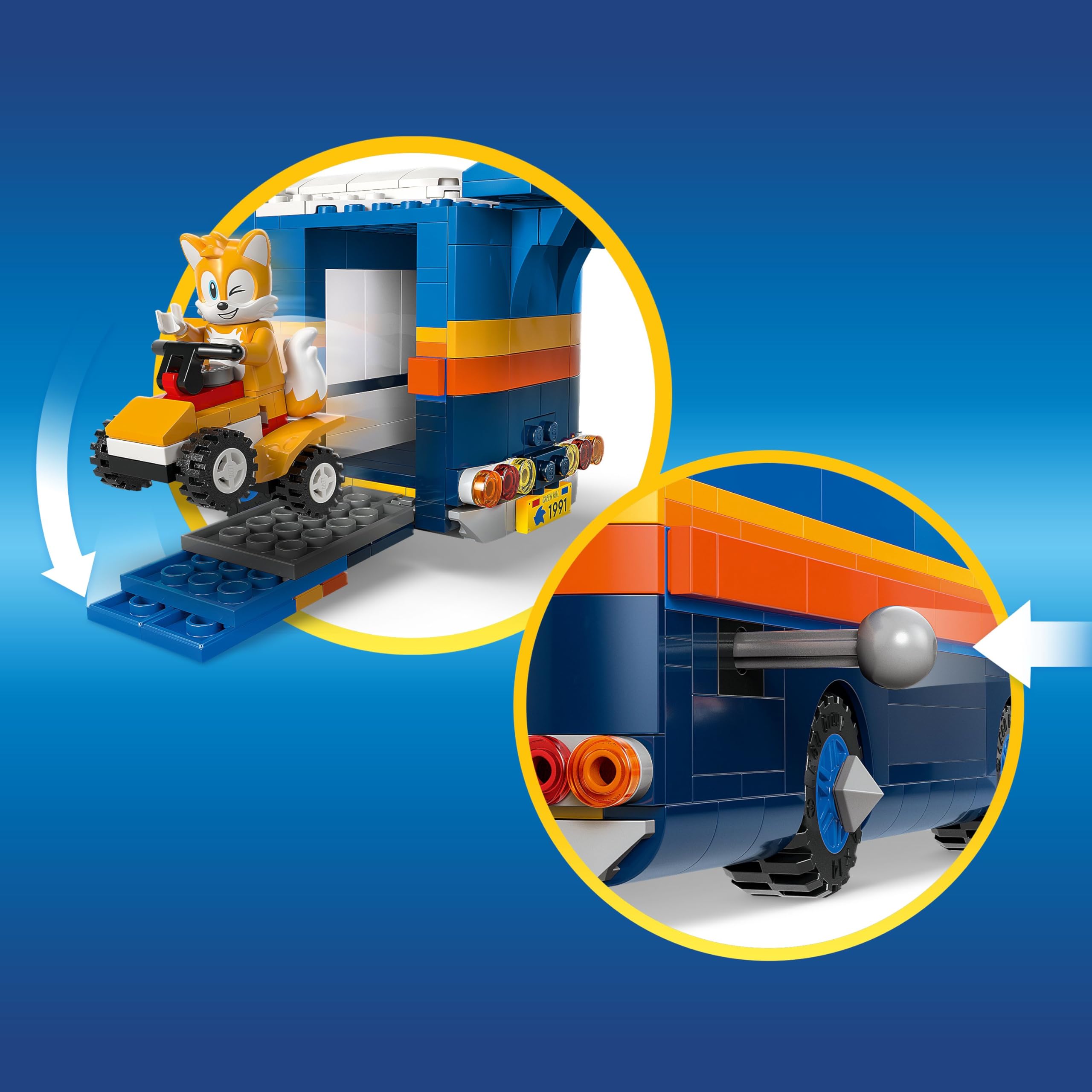 LEGO Sonic The Hedgehog Team Sonic Command Truck Building Toy - Pretend Play Vehicle W/5 Figures for Boys & Girls, Ages 8+ - Toy Building Blocks for Kids - Gift Idea for Birthdays - 77006 🍁 All In One Marketplace Canada