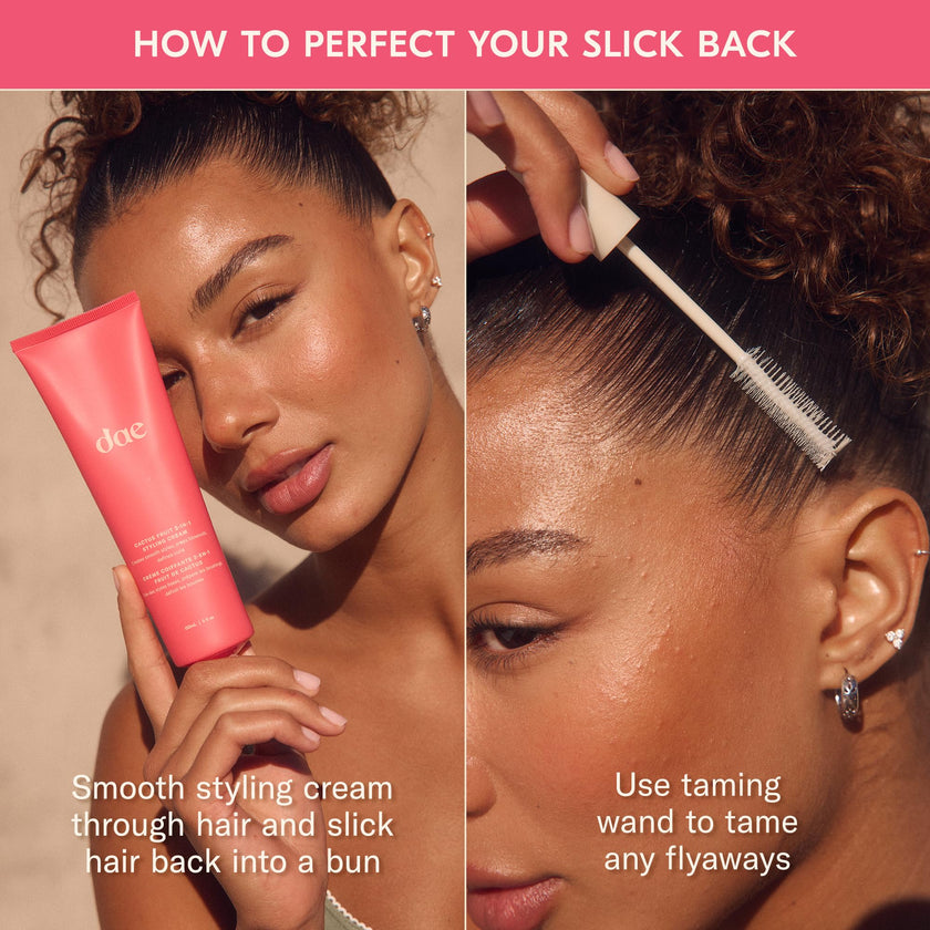 DAE Hair Cactus Fruit 3-In-1 Styling Cream & Taming Wand - Tame Flyaways, Smooth Frizz, Style Edges (0.6 oz.) 🍁 All In One Marketplace Canada