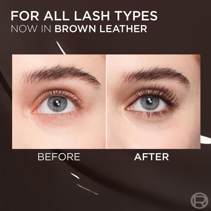 L’Oreal Paris Voluminous Panorama Chromatic Mascara, Volumizing and Lengthening Brown Mascara, Longwear, Smudge-Resistant and Washable, 705 Brown Leather 🍁 All In One Marketplace Canada