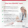 FERAPRO 75 Targeted Iron Support 75 mg Elemental Iron with Vitamin C Methylcobalamin 5-MTHF Glycine 100 Capsules Vegan Clean Label 🍁 All In One Marketplace Canada