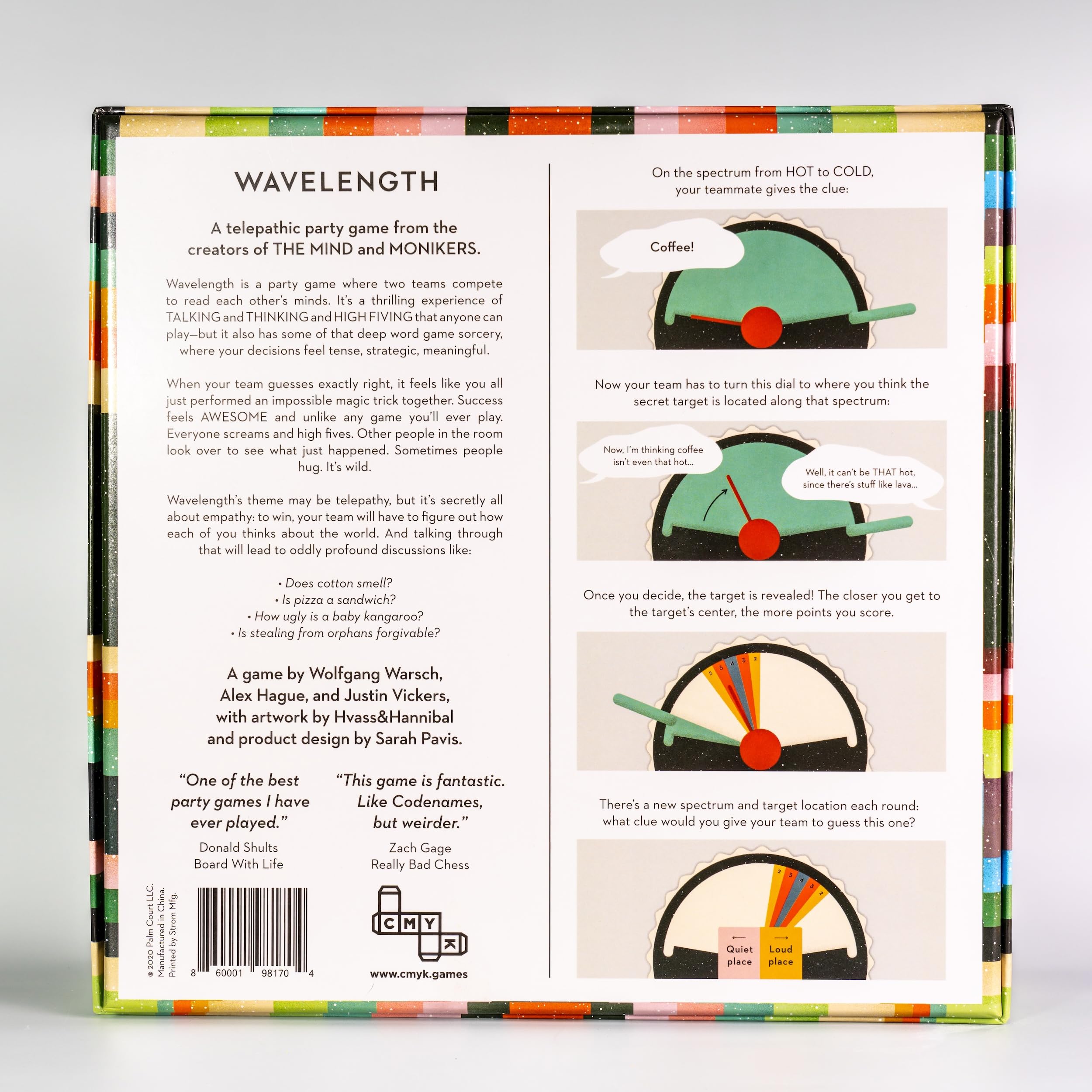 CMYK Wavelength - The Party Game Show in a Box 🍁 All In One Marketplace Canada