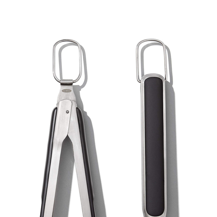 OXO Good Grips Grilling Tools, Tongs and Turner Set, Black 🍁 All In One Marketplace Canada