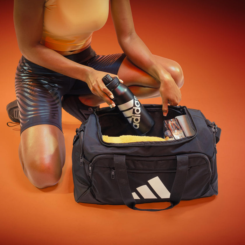 Adidas Unisex-Adult Defender 5 Small Duffel Bag, Crystal Sky/Wonder Blue, One Size Fits All 🍁 All In One Marketplace Canada