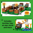 LEGO Minecraft Chicken Farm Building & Pretend Play Toy for Boys & Girls - Video Game Playset & Toy Figures for Kids, Ages 7+ - W/Chicken Fan Minifigure - Gift Idea for Birthdays - 21585 🍁 All In One Marketplace Canada