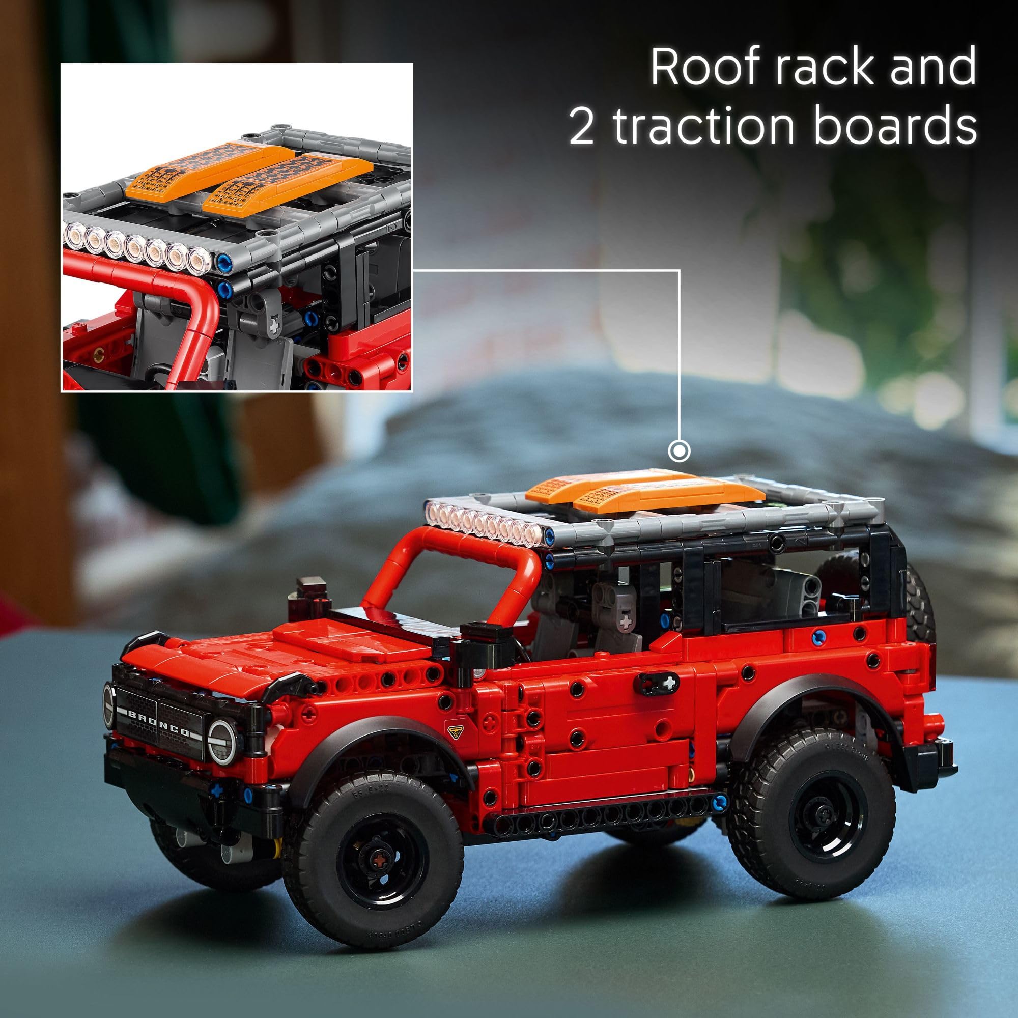 LEGO Technic Ford Bronco Kids Toy Car - Building Toy for Boys and Girls, Ages 10+ - Car Toy and Model Kit - Makes a Cool Birthday Gift for Kids - Authentic Ford Bronco Trim & Details - 42213 🍁 All In One Marketplace Canada