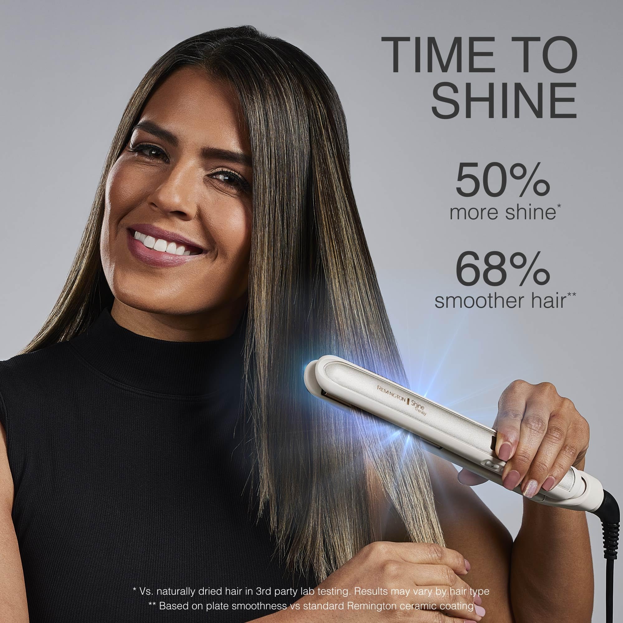 Remington Shine Therapy 1” Flat Iron, Argan Oil & Keratin Plate Hair Straightener 🍁 All In One Marketplace Canada