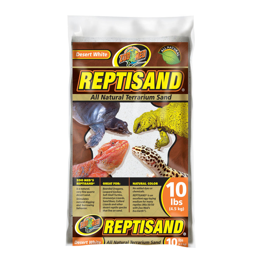 Zoo Med Labs ReptiSand Terrarium Sand, Desert White, 10-Pound 🍁 All In One Marketplace Canada