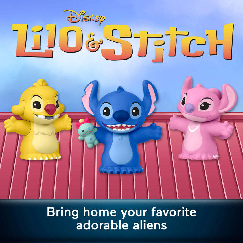 Little People Collector Set Disney Stitch & The Cousins Special Edition for Fans, 3 Character Figures in a Display Package 🍁 All In One Marketplace Canada